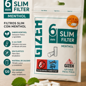 Filtro GIZEH MENTHOL